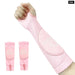 1 Pair Forearm Sleeves With Protection Pads & Thumb Hole