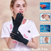 1 Pair Full Finger Arthritis Copper Gloves with Touch Screen