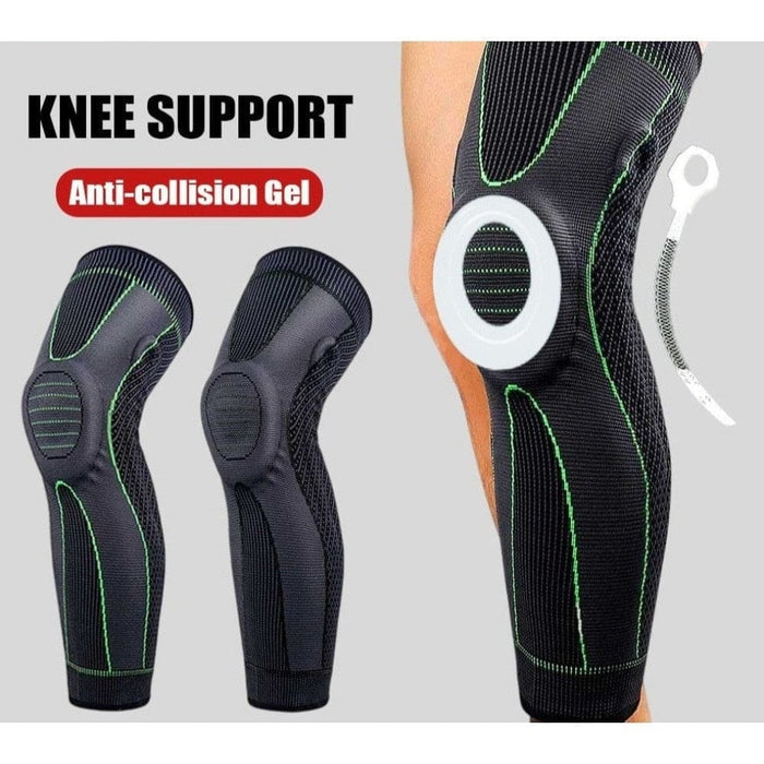 1 Pair Full Long Leg Sleeves Protector With Anti Collision
