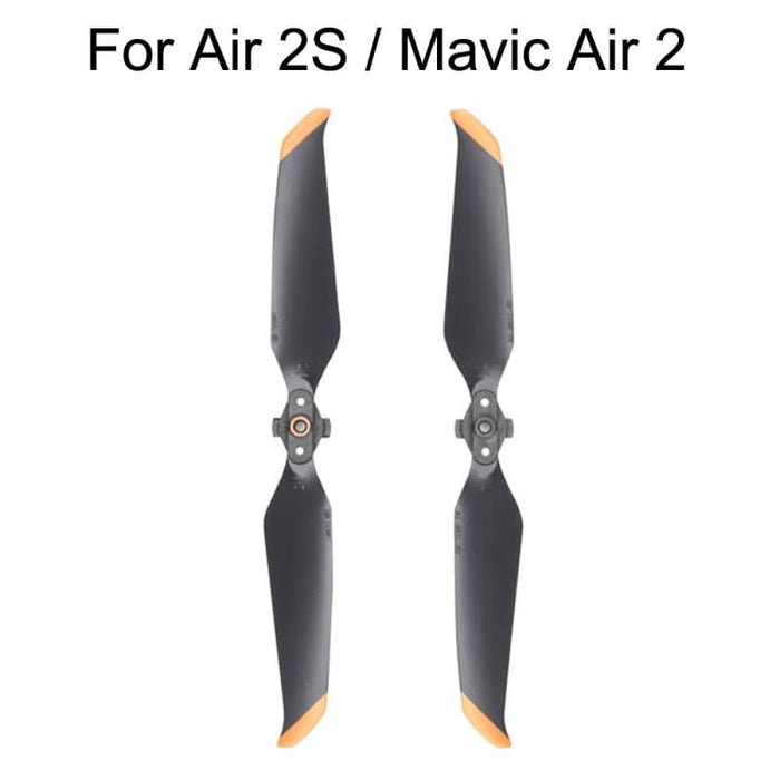 1 Pair Noise Uction Propeller For Dji Air 2s / Mavic 2