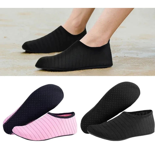 1 Pair Quick-dry Beach Pool Shoes For Surf Swim