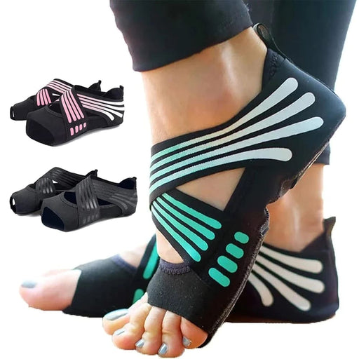 1 Pair Non Slip Pilates Yoga Socks For Women Ballet Barre