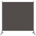 1 Panel Room Divider Anthracite Gl18
