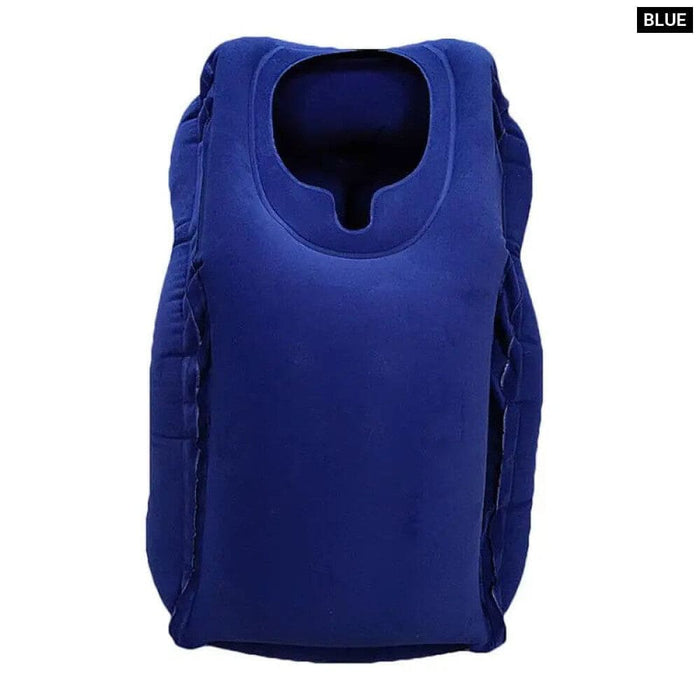 1 Piece Inflatable Travel Pillow for Airplane Rest