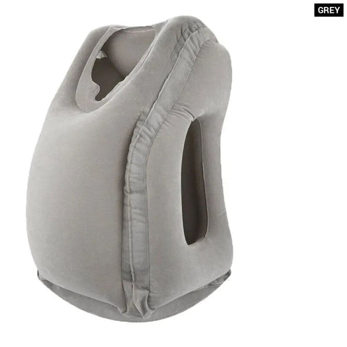 1 Piece Inflatable Travel Pillow for Airplane Rest