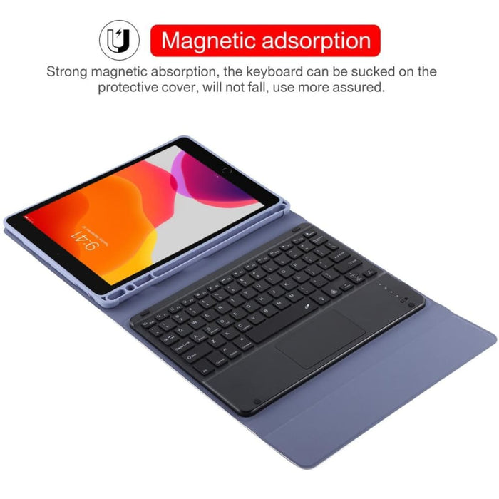 10.2 Ipad/tablet Case With Bluetooth Touch Pad Backlight