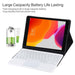 10.2 Ipad/tablet Case With Bluetooth Touch Pad Backlight