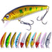 10 Colour Boxed Floating Mino Bionic Lures