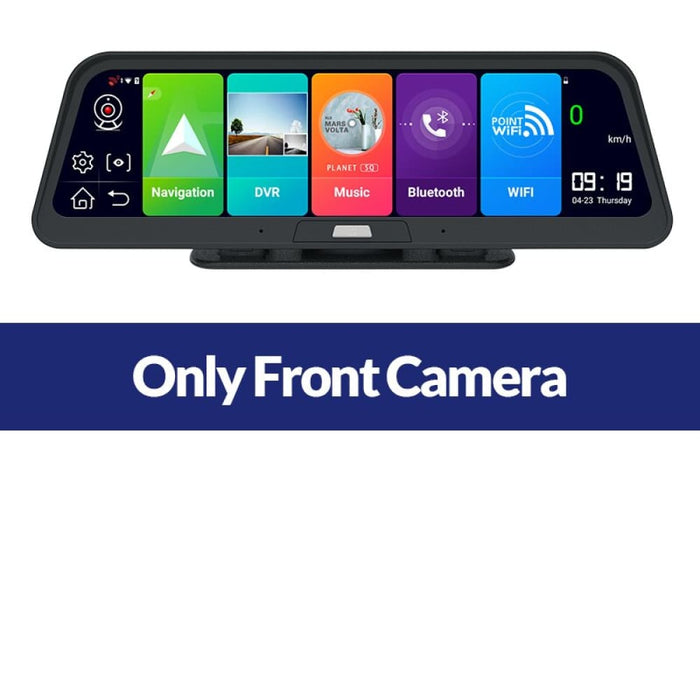 4g 10 Inch Auto Camera Video Recorder With Gps Navigation