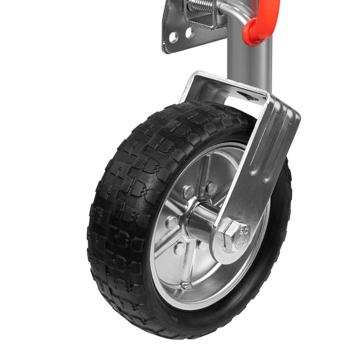 10’ Jockey Wheel Swing Up 2212lbs/1000kg Rubber Wheels