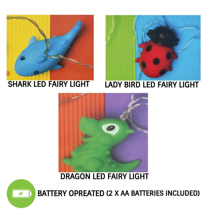 10 Leds Battery Operated Fairy Light | 1.35m Lit Length Avl