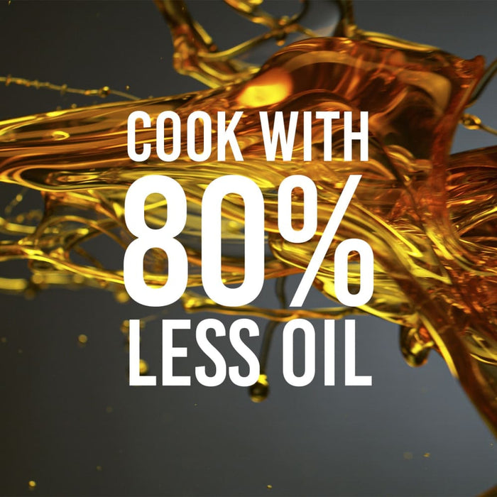 10 Litre Compact Air Fryer Oven Oil Free Cooking Silver