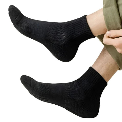 10 Pairs Moisture Wicking Sports Socks With Cushioned