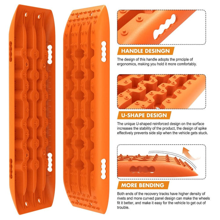 10 Pairs Of Recovery Tracks Boards Traction 10t Sand