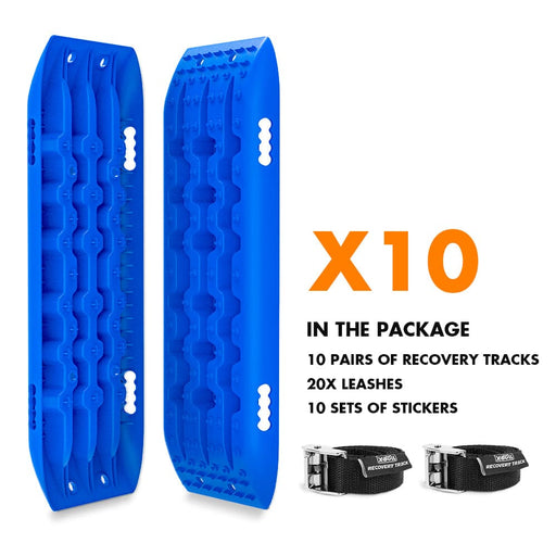 10 Pairs Recovery Tracks 10t 4wd 4x4 / Sand Tracks/ Mud Gen