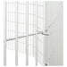 10-panel Rabbit Cage 54x80 Cm Galvanised Iron Oiopik