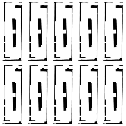 10 Pcs For Ipad 4/new 3 Touch Panel Digitizer Adhesive