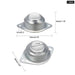 10 Piece 1 Roller Ball Transfer Caster Dual Wheel