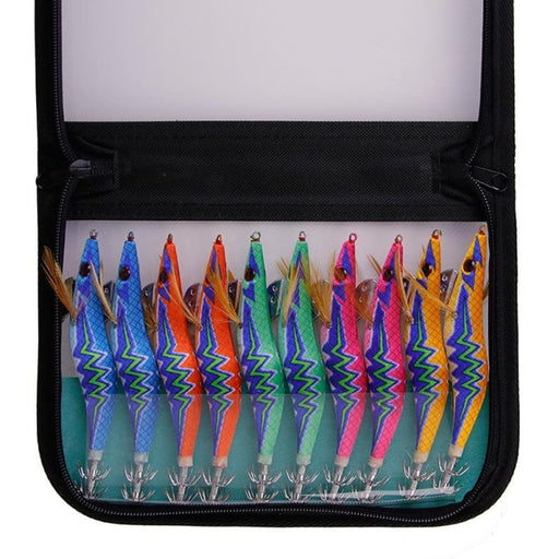 10 Piece Beaded Wood Shrimp Night Light Set 3.0 Colour