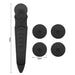 10 Piece Carbon Fiber Roller Lever Crowbar Phone Split