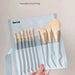 10 Piece Morandi Colour Makeup Brush Set For Beginners