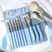 10 Piece Morandi Colour Makeup Brush Set For Beginners