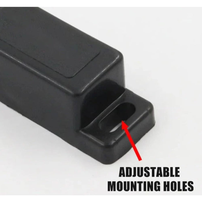 10 Pieces Magnetic Abs Black Cabinet/door Catches