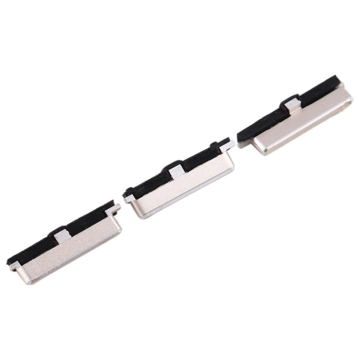 10 Set Side Keys Gold For Galaxy Note 5