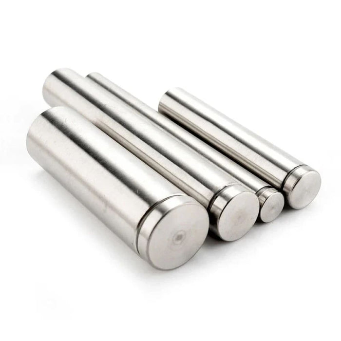 10 Stainless Steel Glass Fasteners For Advertisement