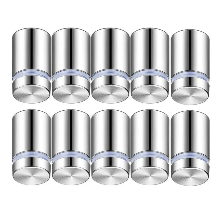 10 Stainless Steel Standoff Screws For Glass Mounting