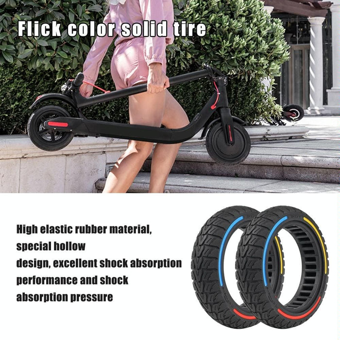10 x 2.5-7 Inch Colourful Flick Off-road Honeycomb Tires