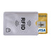100 Aluminum Foil Rfid Blocking Card Sleeves