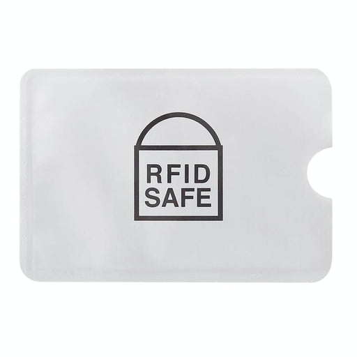 100 Aluminum Foil Rfid Blocking Card Sleeves 9.1 6.3cm