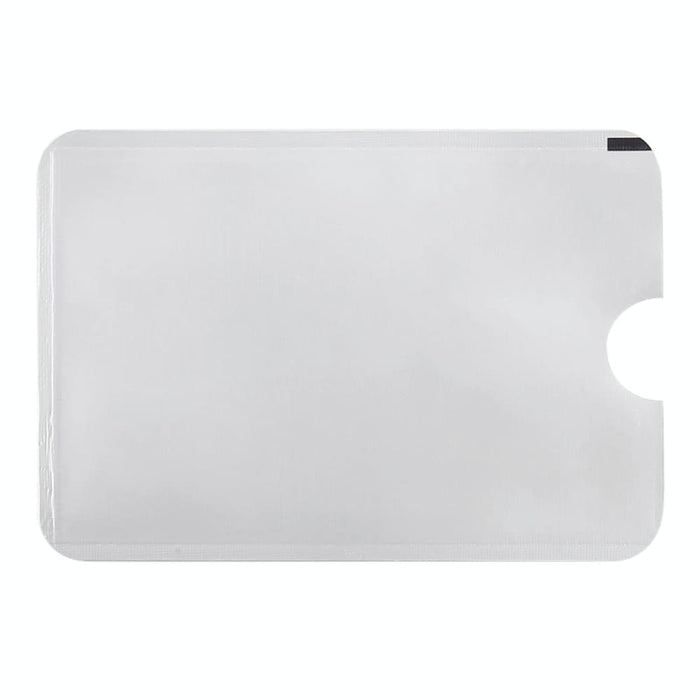 100 Aluminum Foil Rfid Blocking Card Sleeves 9.1 6.3cm