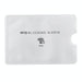 100 Aluminum Foil Rfid Blocking Card Sleeves 9.1 6.3cm