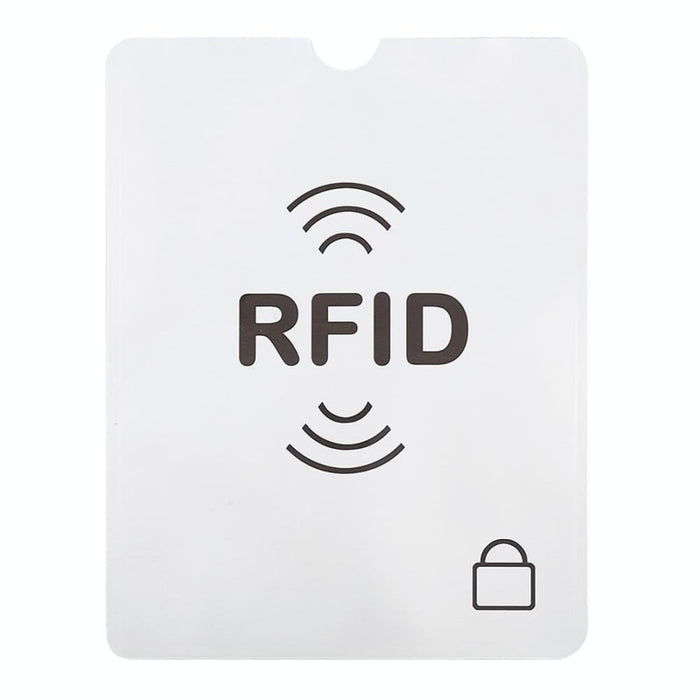 100 Anti Theft Rfid Blocking Passport Sleeves 13.5x10.5cm