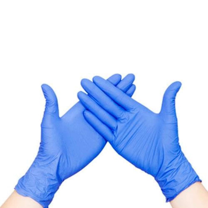 100 Pcs Ammex Durable Disposable Nitrile Rubber Gloves