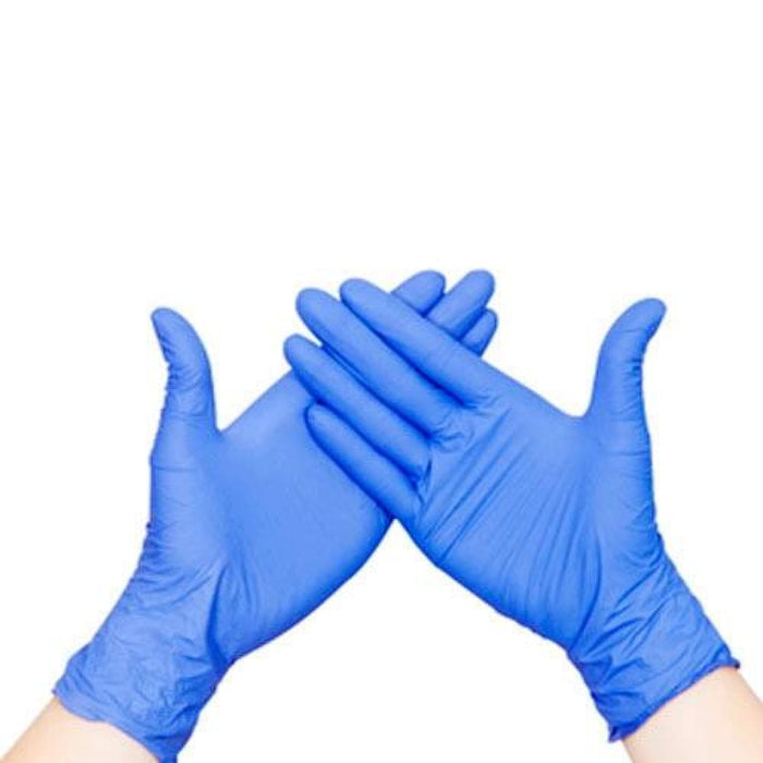 100 Pcs Ammex Durable Disposable Nitrile Rubber Gloves