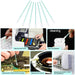 100 Pcs/set Electronic Products Cleaning Swabs Size 70x3mm