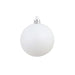 100 Piece Christmas Ball Set 3 4 6 Cm White Grey Xapioi