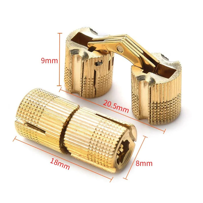 100 Piece Hidden Cabinet Hinges For Furniture