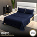 1000 Thread Count Cotton Rich King Bed Sheets 4-piece Set