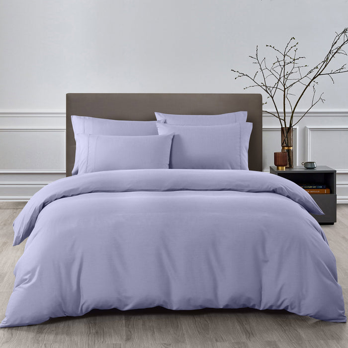 King Size Bamboo Cooling 2000Tc 6 - Piece Combo Set - Lilac Grey