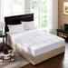 1000gsm Luxury Bamboo Fabric Gusset Mattress Pad Topper