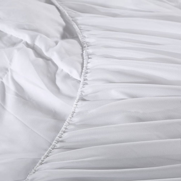 1000gsm Luxury Bamboo Fabric Gusset Mattress Pad Topper