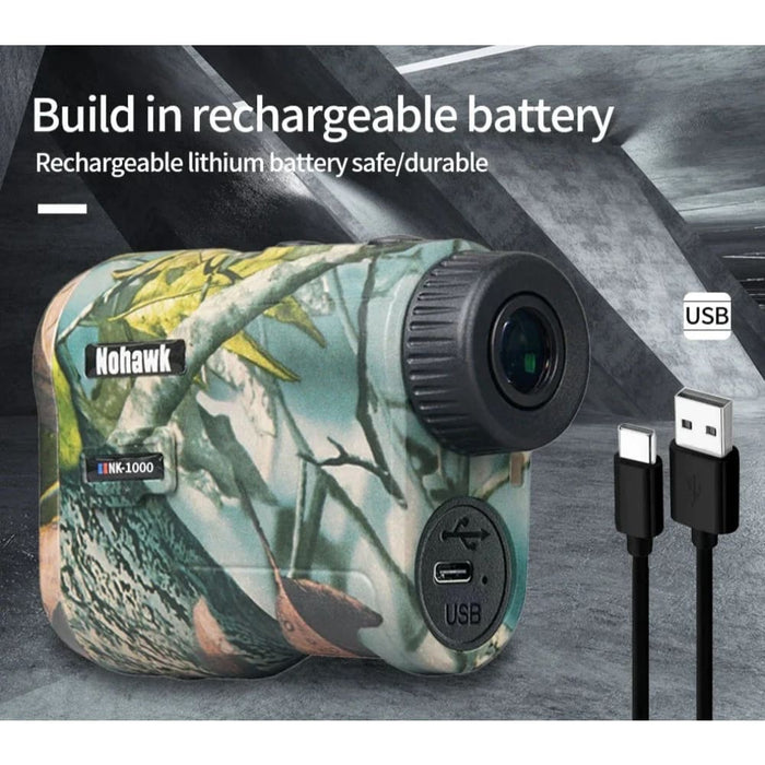 1000m Hunting Laser Rangefinder with Target Acquisition