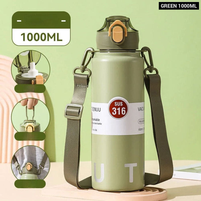 1000ml Spring Cap Vacuum Cup