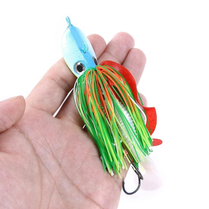 100g Fish Head Beard Lead Hook For Hengjia Jig