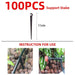 100pc Watering Hose Support Stake Garden Tool Accessories