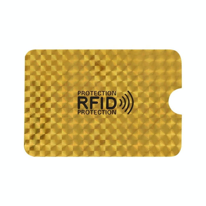 100pcs Aluminum Foil Rfid Blocking Credit Card Id Bank Case